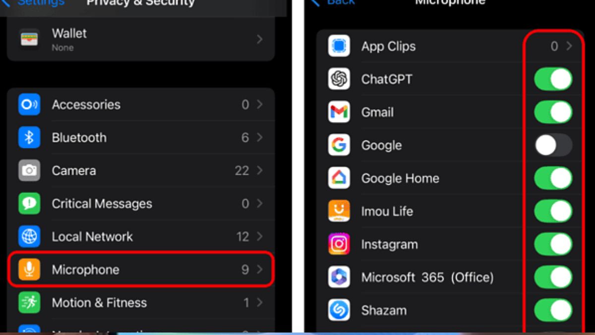 Check Which Apps Are Using Your Microphone