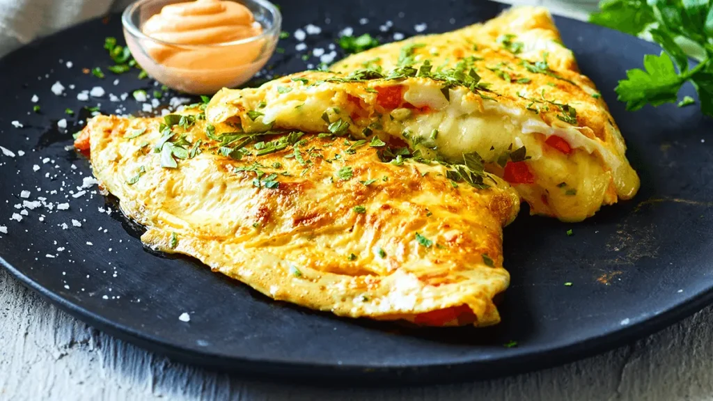 Cheese and Herb Omelette