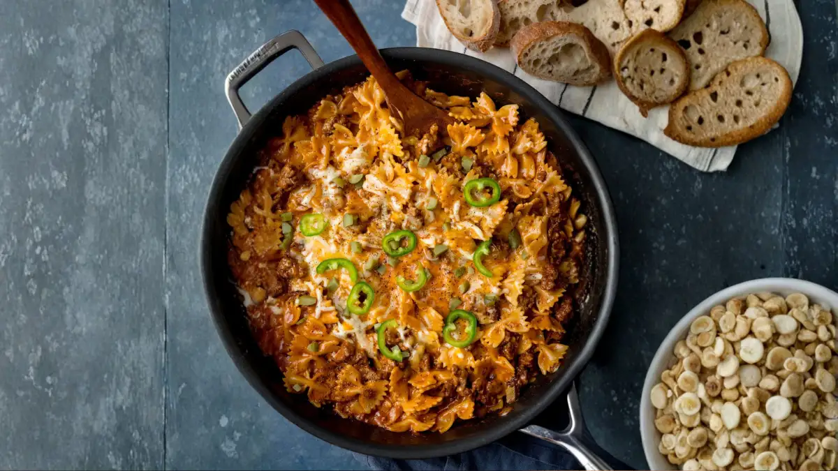 Cheeseburger Pasta Bake