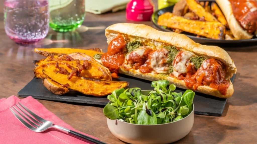 Cheesy Meatball Subs