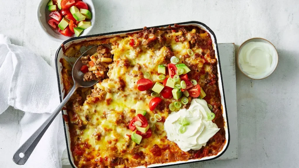 Cheesy Taco Pasta