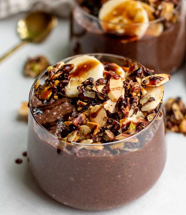 Chia Seed Chocolate Pudding