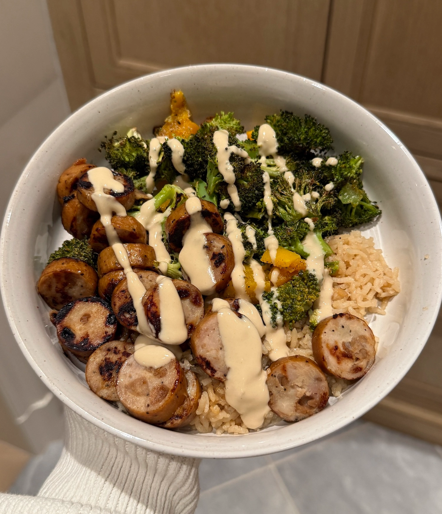 Chicken Apple Sausage Bowl