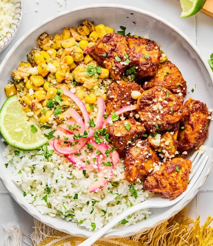 Chicken Breakfast Rice Bowl