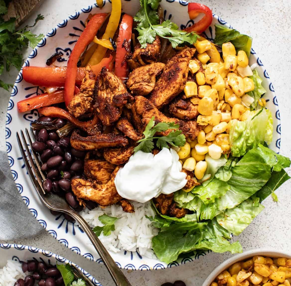 Chicken Fajita Bowl