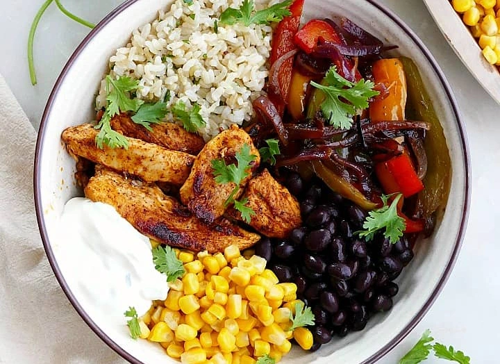 Chicken Fajita Bowls