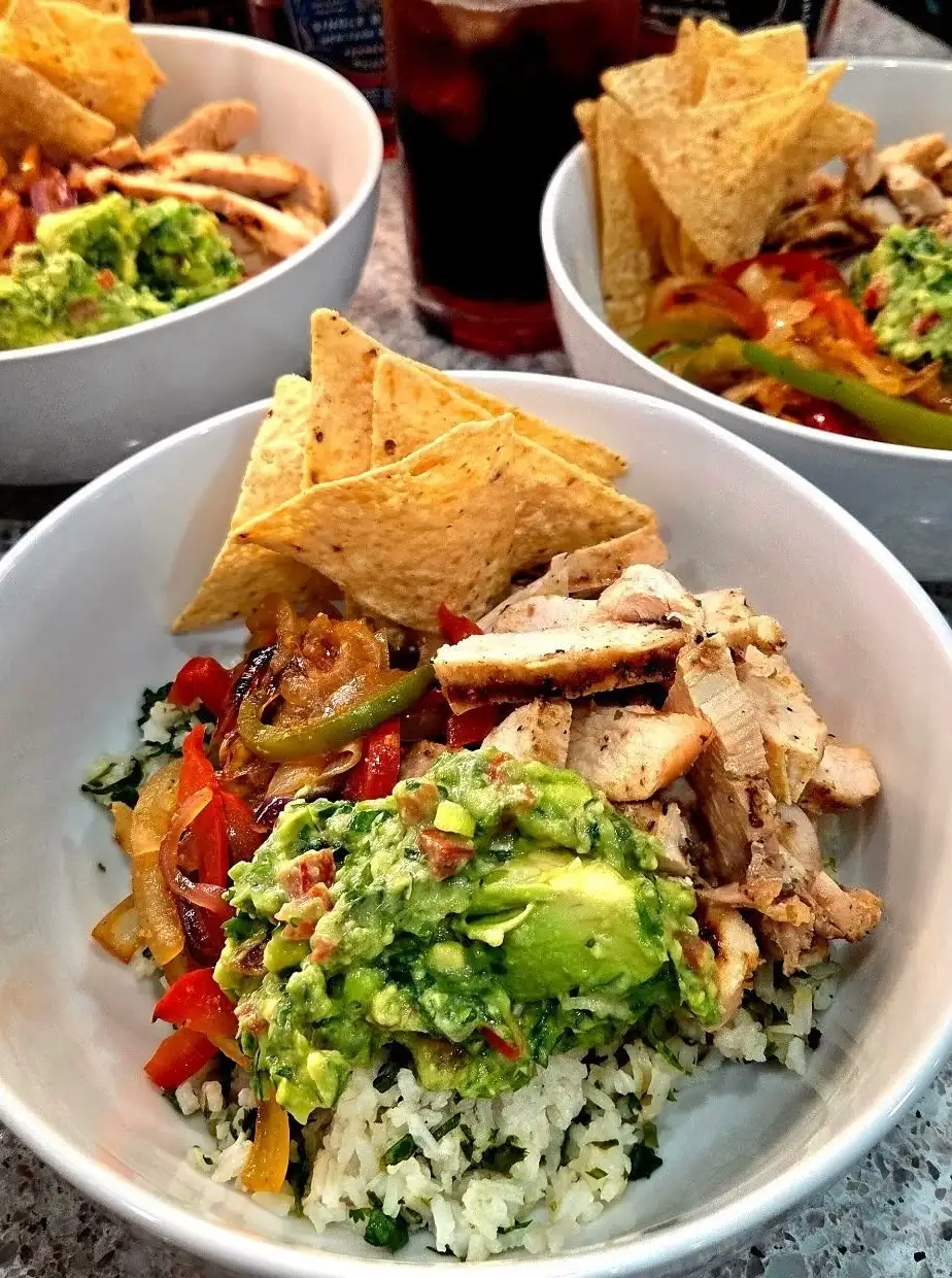 Chicken Fajita Bowls