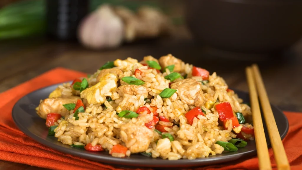 Chicken Fried Rice Cups