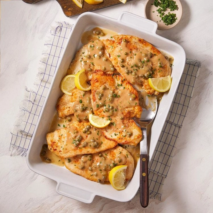Chicken Piccata Prep