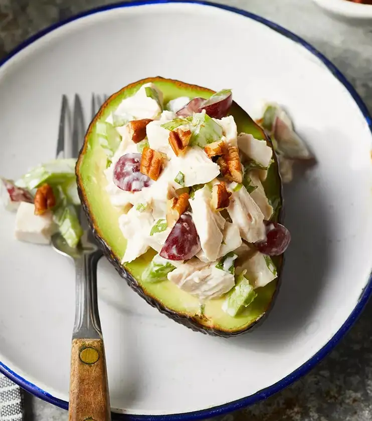 Chicken Salad Stuffed Avocados
