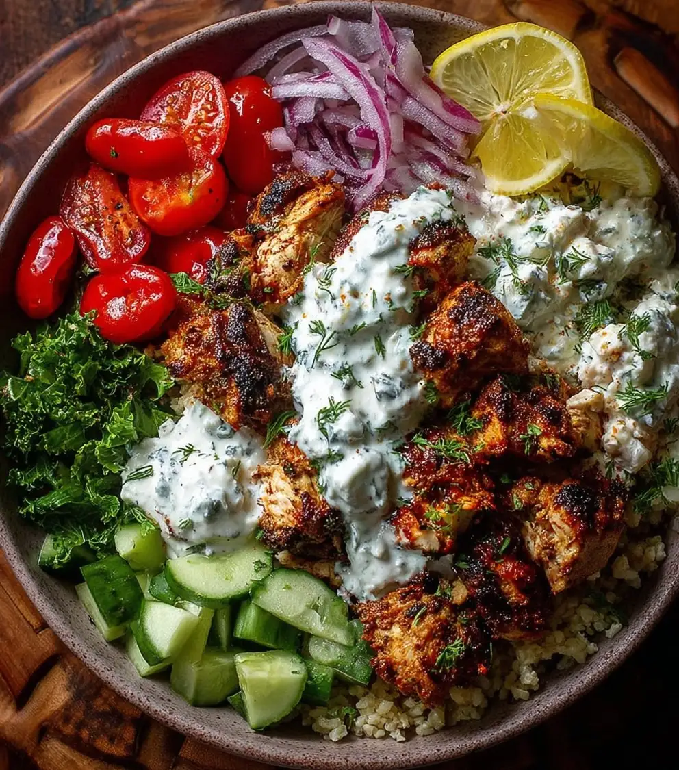 Chicken Shawarma Bowl