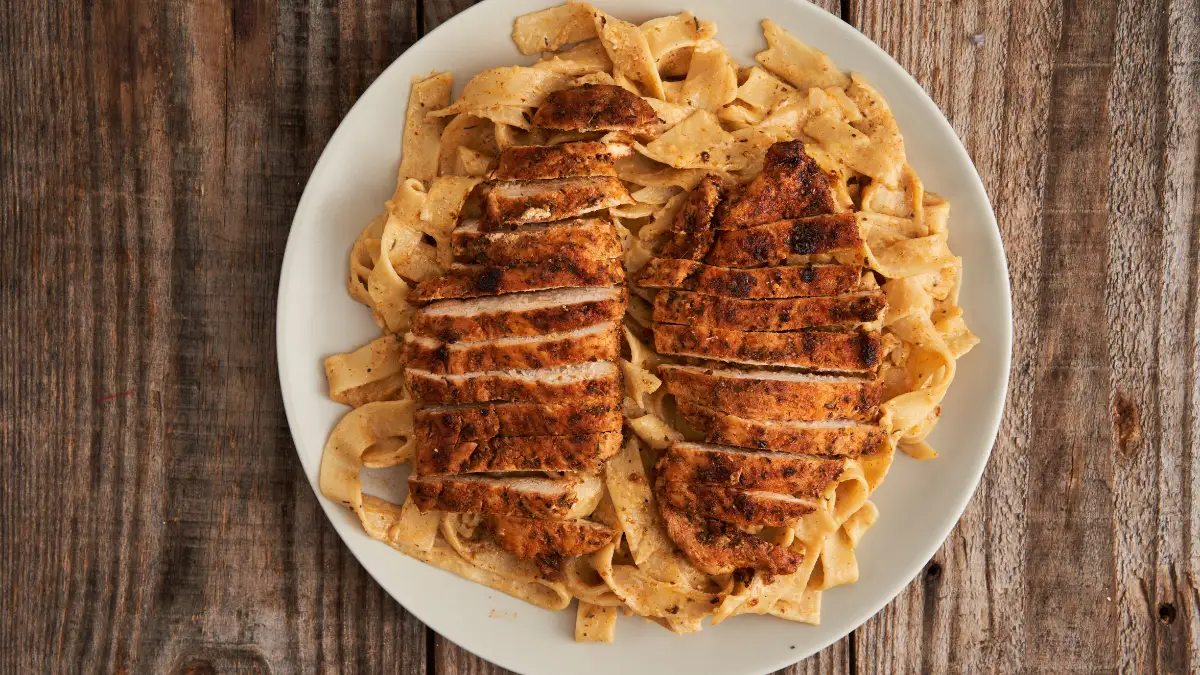Chicken Thigh Alfredo