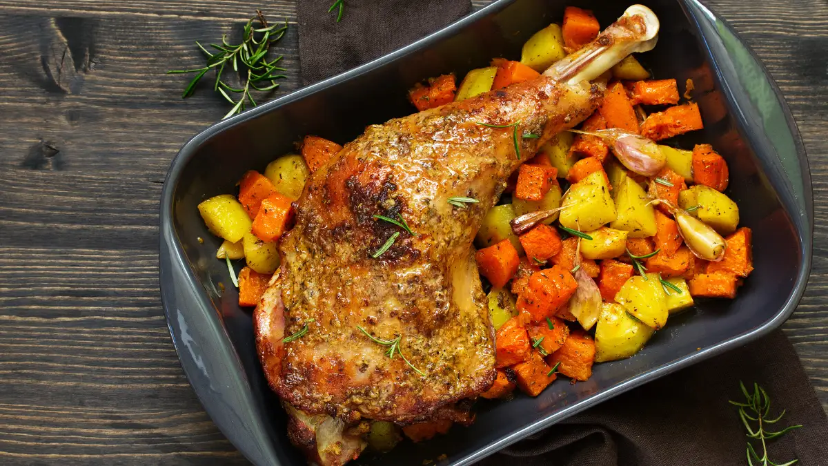 Chicken Thigh Bake with Vegetables