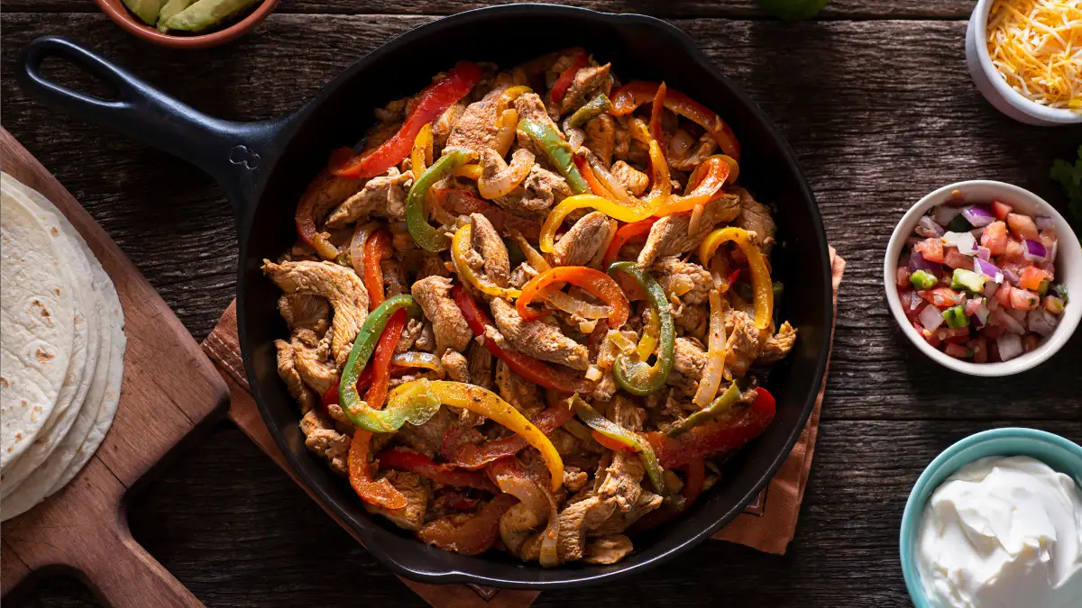 Chicken Thigh Fajitas