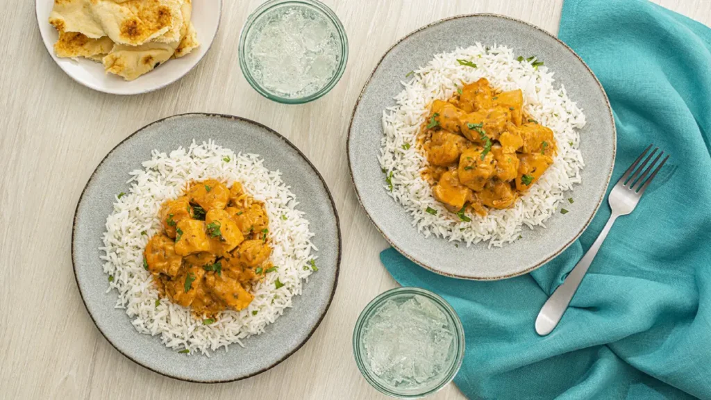 Chicken Tikka Masala and Basmati Rice