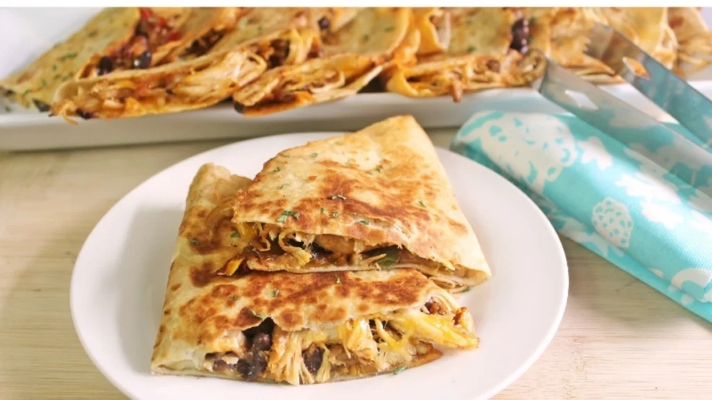 Chicken and Black Bean Quesadillas