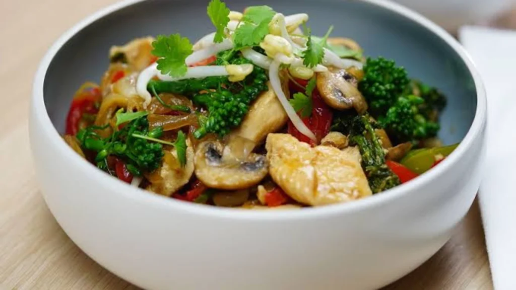 Chicken and Vegetable Stir Fry