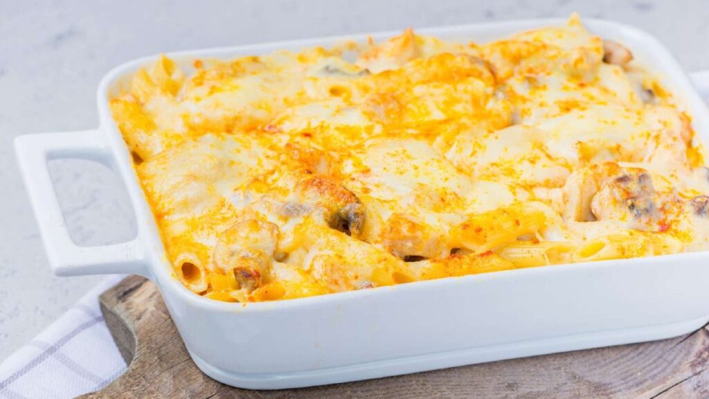 Chick'n Penne Bake