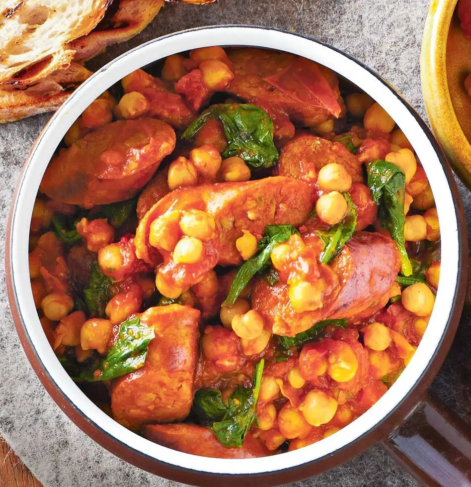 Chickpea and Spinach Stew