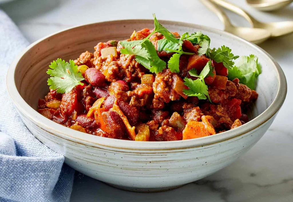 Chili-Spiced Beef & Carrots