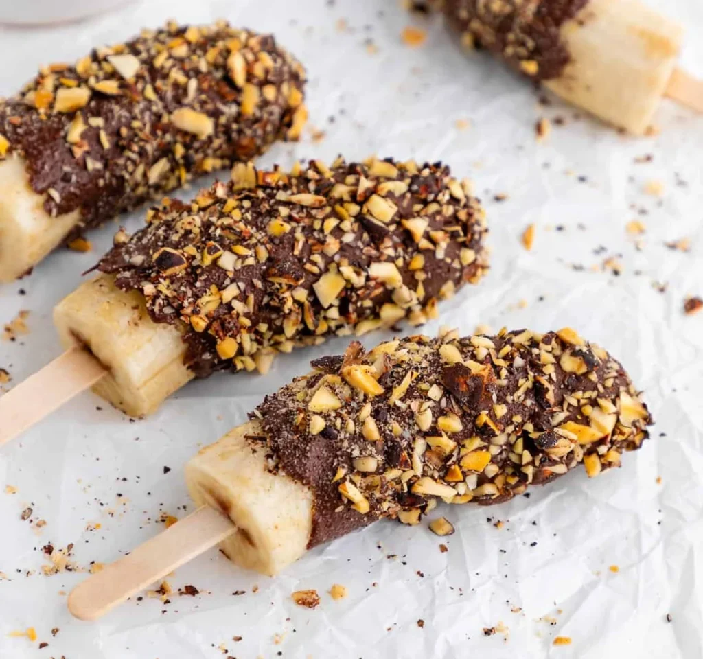 Chocolate Banana Pops