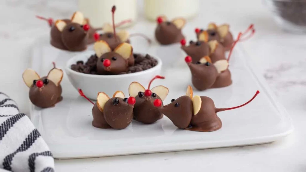 Chocolate Covered Cherry Mice