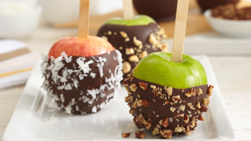 Chocolate Hazelnut Dip with Apples
