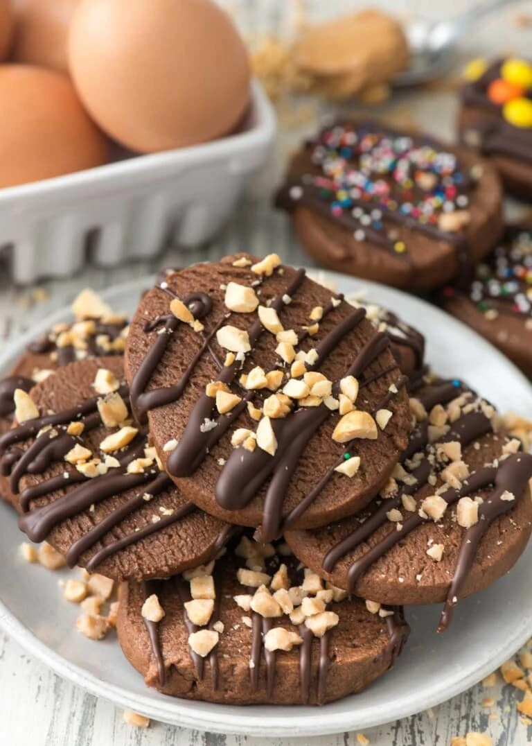 Chocolate Slice-and-Bake Cookies