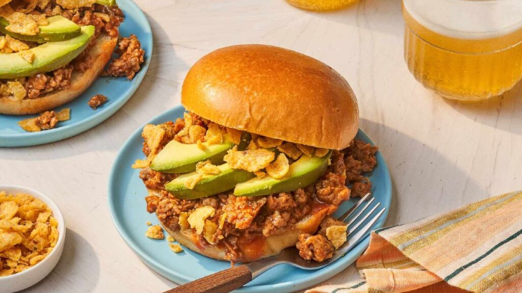 Chorizo Light Sloppy Joes
