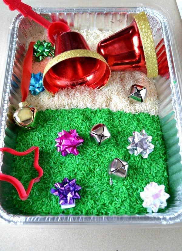 Christmas Sensory Bin
