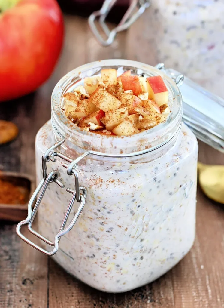 Cinnamon Apple Protein Oats