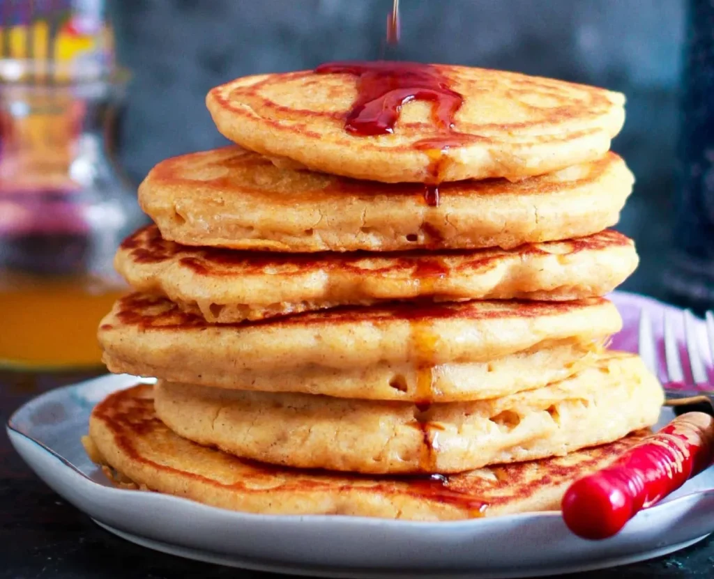 Cinnamon Flaxseed Pancakes