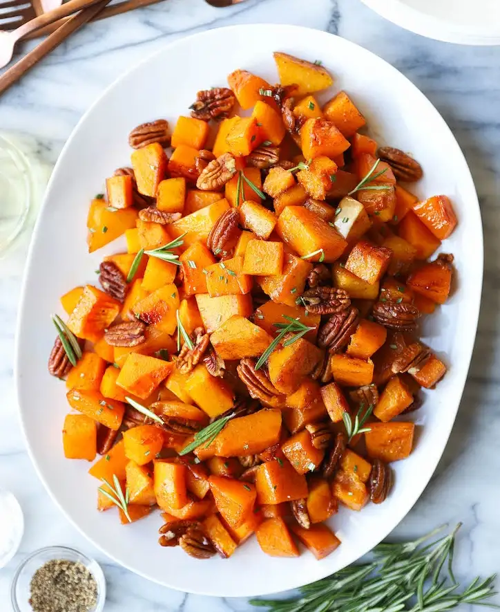 Cinnamon Spiced Roasted Butternut Squash