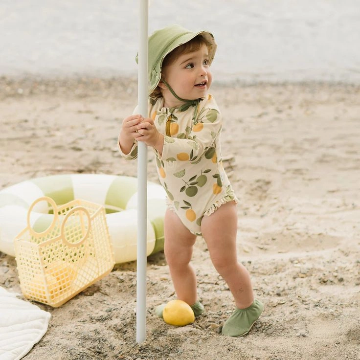 Citrus Print One-Piece
