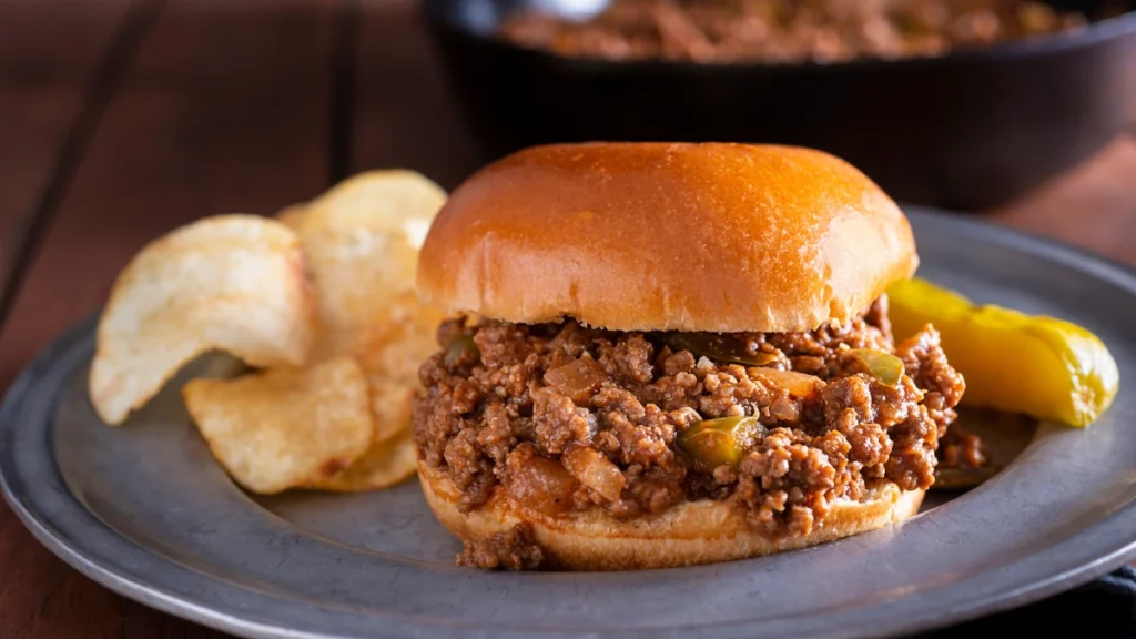 Classic Beef Sloppy Joes