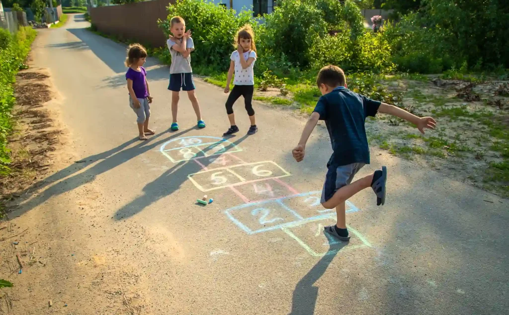 Classic Hopscotch Game