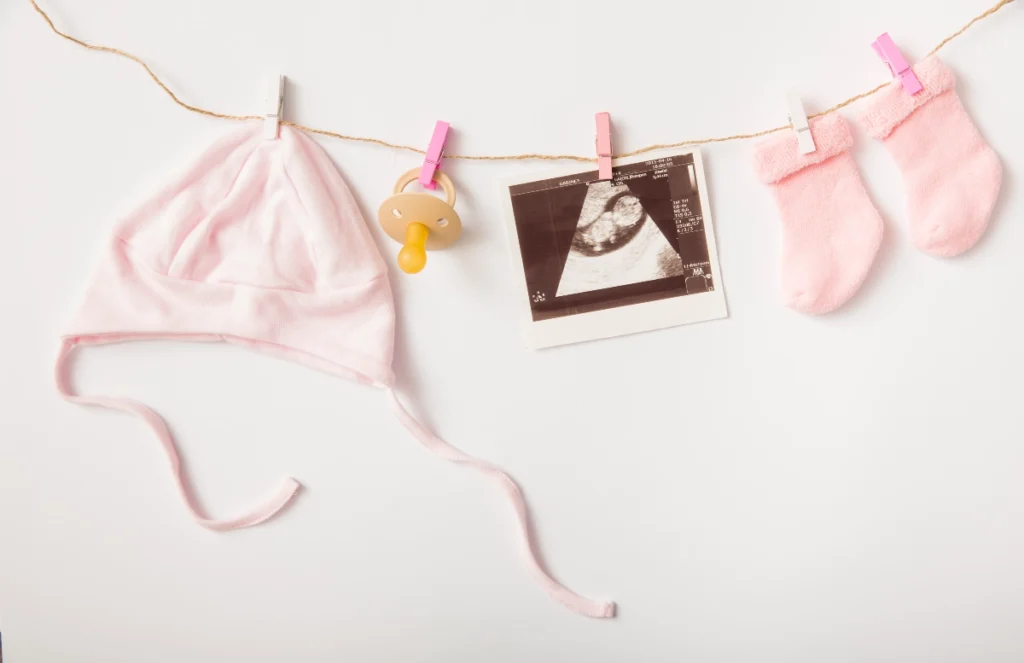 Clothesline Sonogram Surprise