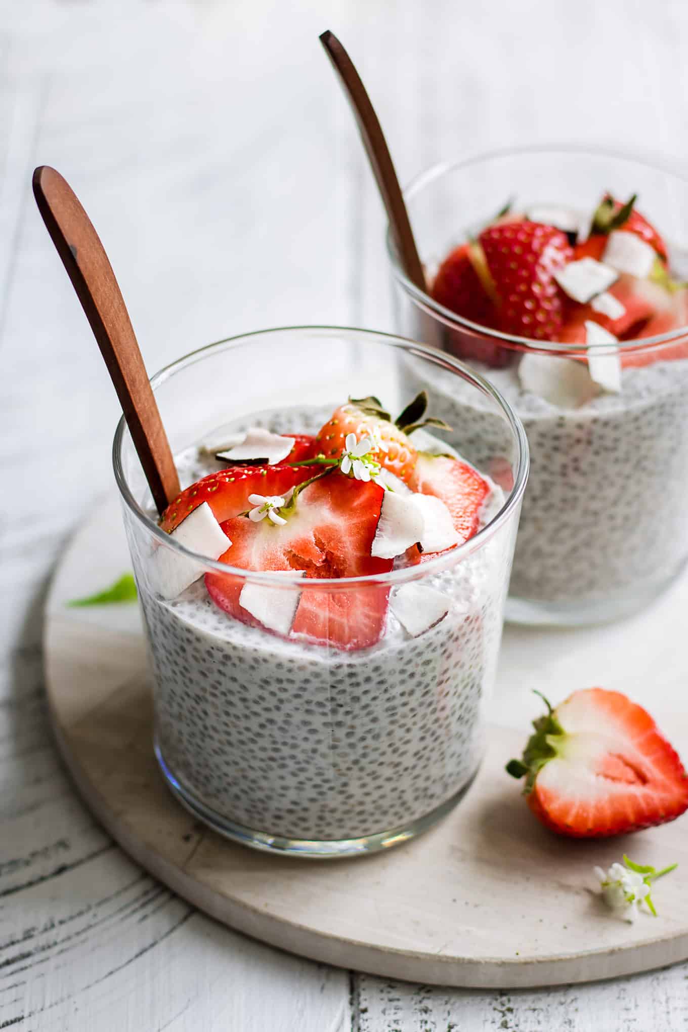 Coconut Chia Protein Smoothie