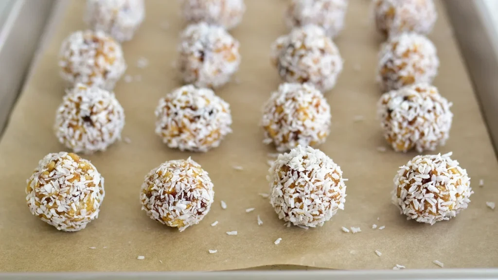 Coconut Date Bites
