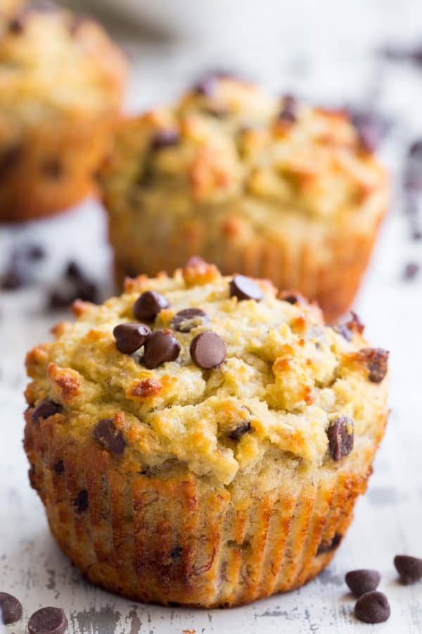 Coconut Flour Banana Muffins
