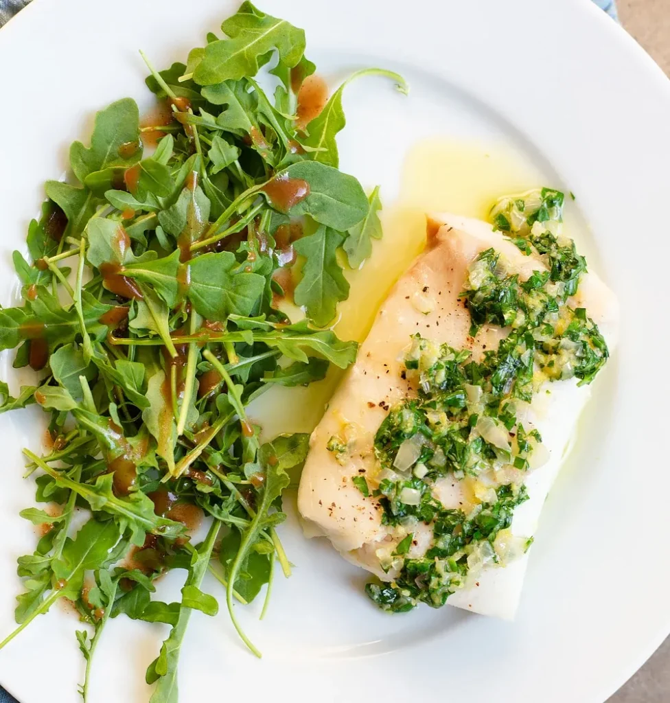 Cod with Herbs