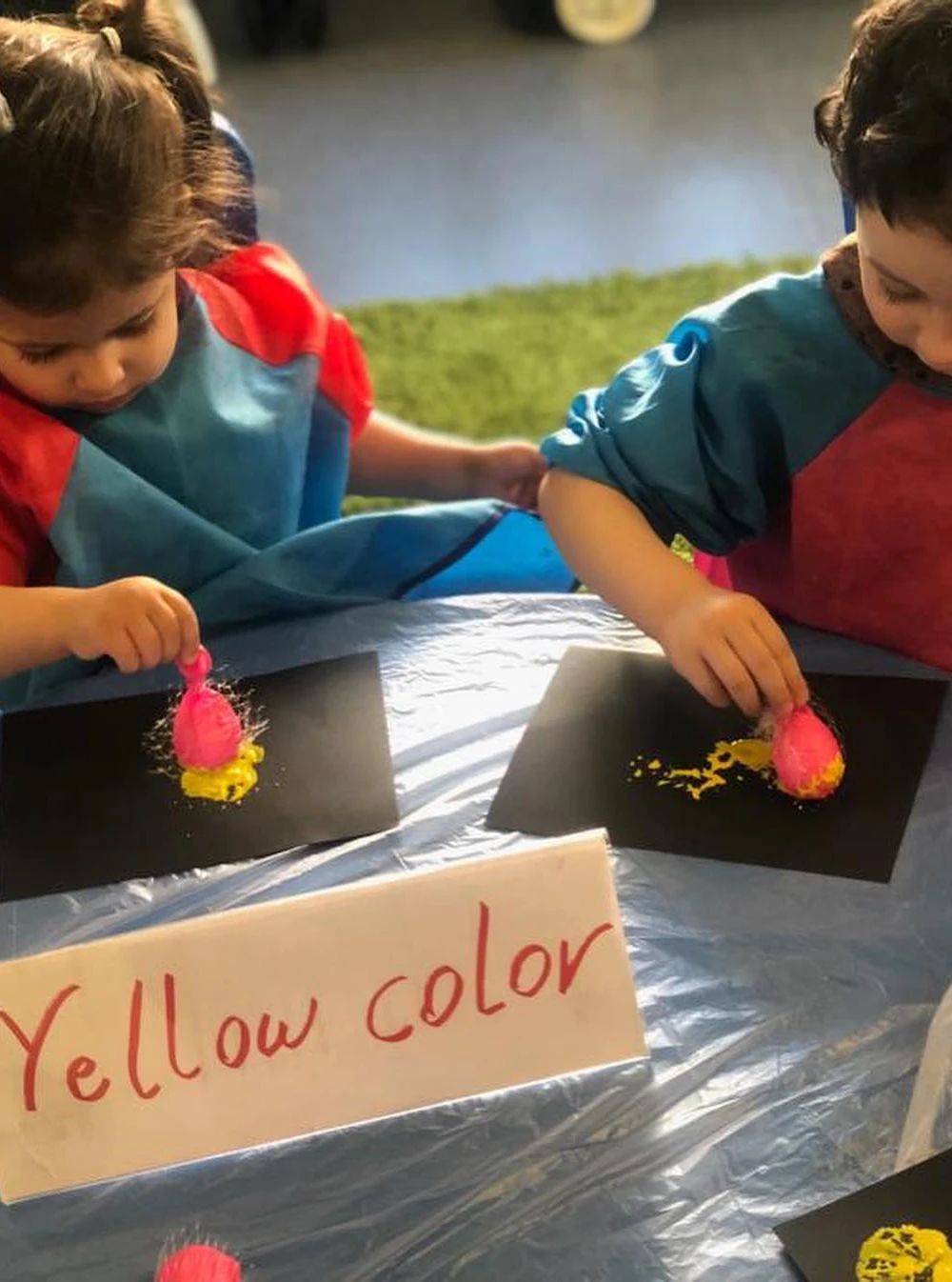 Color Learning Paint Activity