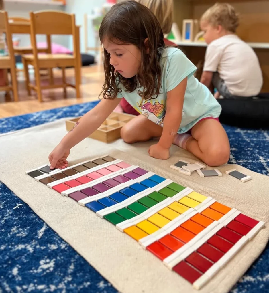 Color Tablet Activity at Home