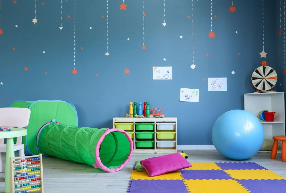 Colorful Stars and Playful Spaces