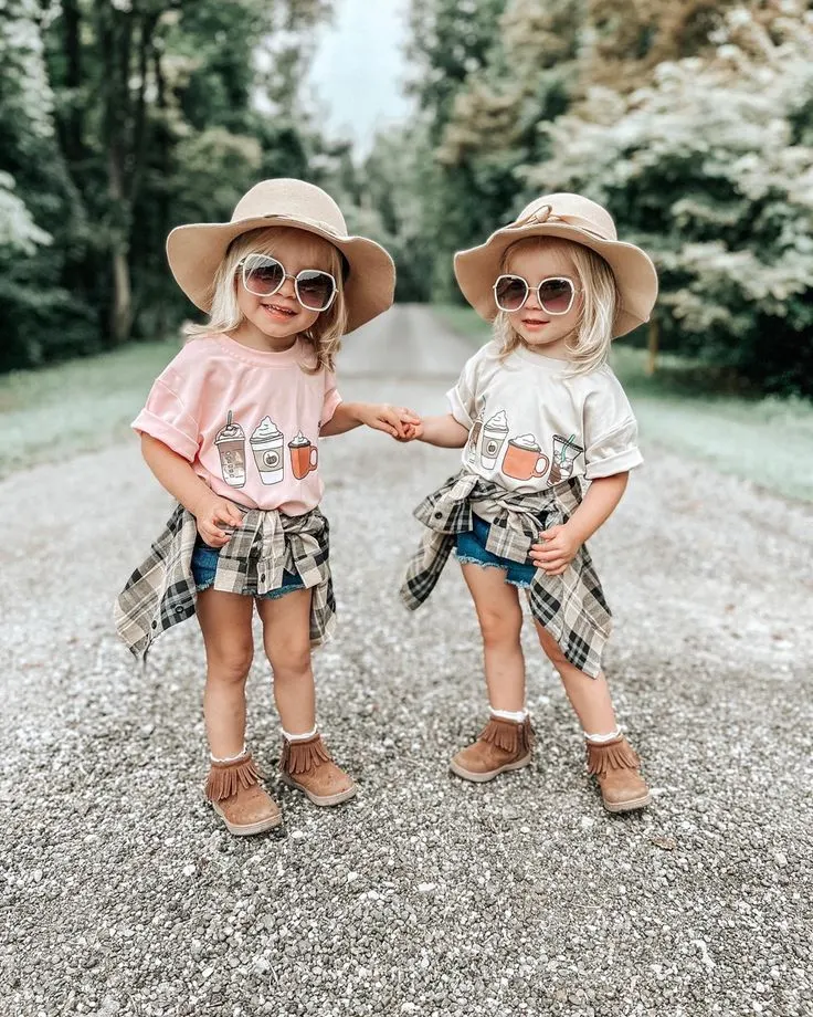 Coordinated Fall Coffee Tees