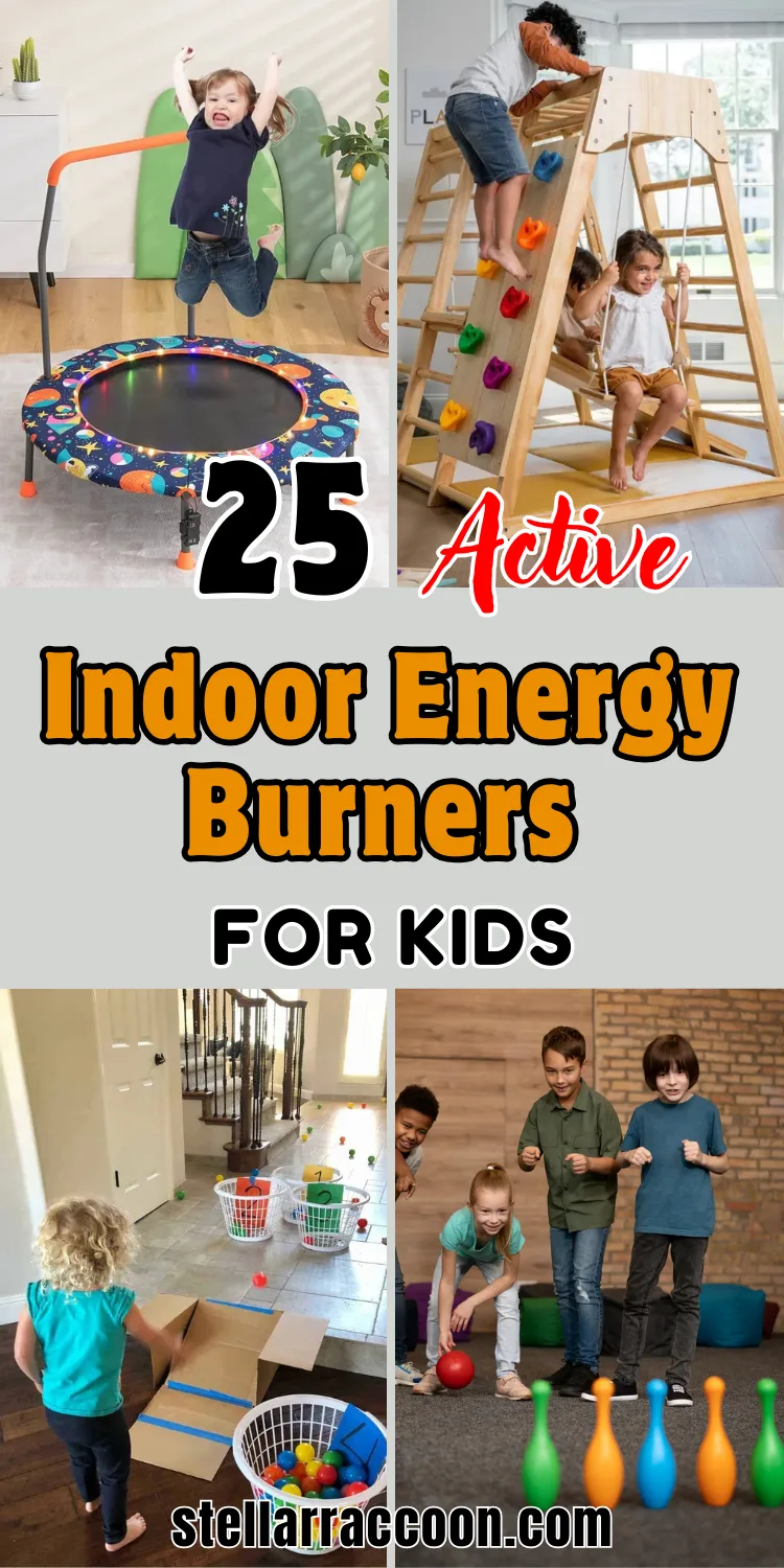 25 Active Indoor Energy Burners for Kids to Boost Focus and Mood