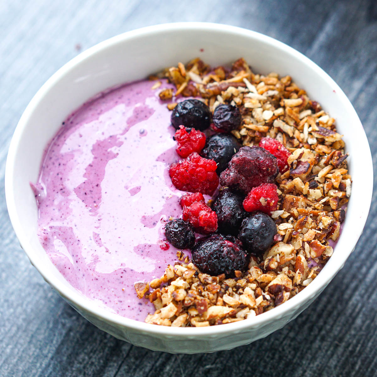 Cottage Cheese Berry Bowl