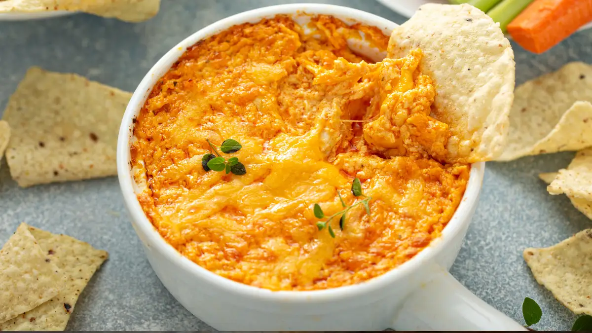 Cottage Cheese Buffalo Chicken Dip