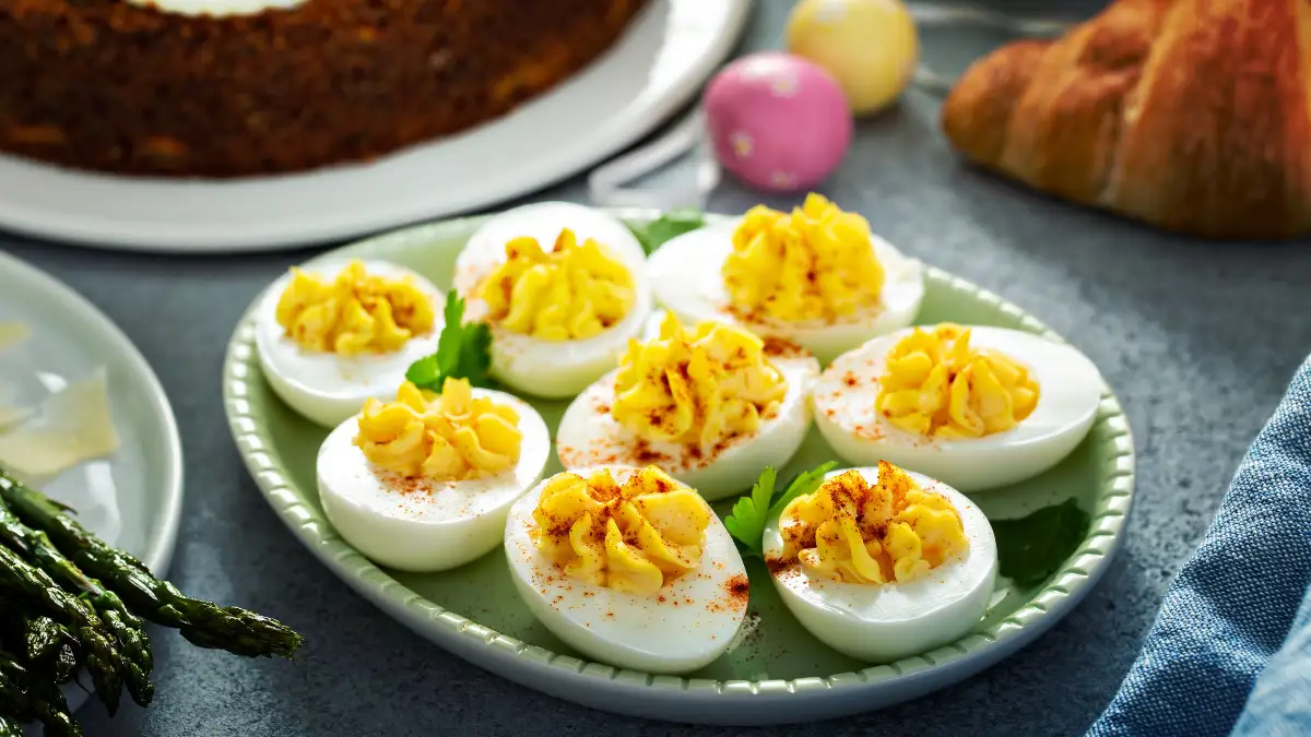 Cottage Cheese Deviled Eggs