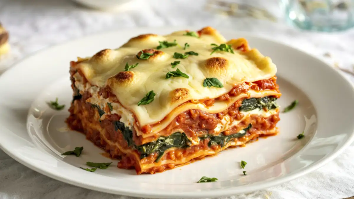 Cottage Cheese Lasagna